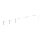  железный стержень 6 полосный 3 уровень flat line низкий железный стержень AH серии AK23508 нержавеющая сталь оснащение для игровой площадки .. металл промышленность aM оплата при получении не возможно 