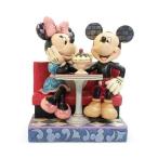 ミッキーとミニーマウスのフィギュア Disney Traditions 置物 オブジェ 人形 プレゼントギフト ディズニー