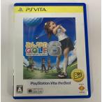 【中古】 みんなのGOLF 6 PlayStation Vita the Best＊PSVitaソフト(箱説付)【メール便可】