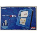 【中古】3DS ニンテンドー2DS ブルー＊ニンテンドー3DS本体(箱説付)