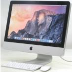 中古iMac Apple MC508J/A 21.5インチ【Corei5 3.06GHz/メモリ4GB/HDD500GB/MacOS10.10.5】