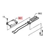  Panasonic сушильная машина NP-45MD8S для обогреватель покрытие номер детали :ANP1316-9300 { map :B01}