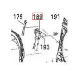 日立　洗濯機　BD-SG100CL用　ドアロックスイッチ　部品番号：BD-SV1100CL061　《図：189》