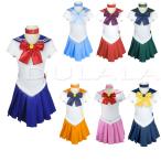  Прекрасная воительница Сейлор Мун месяц .... способ sailor Mercury костюм аниме игра Halloween костюм костюмы детский для взрослых 