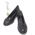 パンプス 痛くない パンプス オフィス princess yuki 9620 黒 コンフォート パンプス ローヒール 歩きやすい靴 履きやすい靴 疲れない靴 立ち仕事靴 痛くない靴