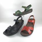ショッピングサンダル レディース 歩きやすい サンダル レディース 歩きやすい インコルジェ サンダル INCHOLJE 8859 クロ グリーン レッド サンダル ストラップ ぺたんこサンダル 履きやすいサンダル 神戸