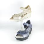 ショッピングサンダル レディース 歩きやすい サンダル レディース 歩きやすい 返品交換不可 フィズリーンサンダル FIZZ REEN サンダル 3755 ベージュ ネイビー サンダル ウェッジ 花モチーフ 履きやすい