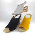 サンダル レディース 歩きやすい 返品交換不可 キスコ KISCO 靴 サンダル 9255 キャメル 痛くない サンダル ヒール バックストラップ サンダル ウェッジソール