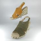 ショッピングサンダル レディース 歩きやすい サンダル レディース 歩きやすい 返品交換不可 キスコ KISCO 靴 サンダル 9470 カーキ キャメル サンダル ヒール ウェッジ ジュート巻 ストラップ サンダル