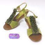 ショッピングサンダル レディース 歩きやすい サンダル レディース 歩きやすい 返品交換不可 EIZO エイゾー サンダル Chuchoter シュショテ 53768 グリーン Ｔストラップ サンダル ローヒール ウエッジソール