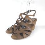 ショッピングサンダル レディース 歩きやすい サンダル レディース 歩きやすい 返品交換不可 ヨシト YOSHITO 4850 ブラウン ストラップ サンダル ヒール 痛くないパンプス おしゃれなサンダル 大人のサンダル