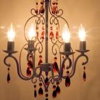  люстра Romeo Romeo 4 лампа крем Gold meta рубин zLED лампа соответствует новое здание преобразование легкий с гарантией потолочный светильник люстра led