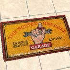 ガレージ 玄関マット 屋外用 おしゃれ Coir mat コイヤーマット ウェルカム 玄関マット GARAGE おしゃれ