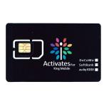 Softbank版 iPhone4 iPhone4S専用 アクティベートカード アクティベーションカード Kingmobile BlueSea 6004