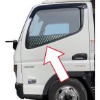 ブルーテック/20キャンター標準/ワイド車　ドアハンドル用ステンレス板　ウロコ（窓下ロング）