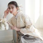 ショッピング袴 袴 レンタル 卒業式 袴 2尺袖着物 袴 17点セット ひよこ商店 古典柄 レトロ アンティーク系 袴セット 卒業式 マーブル ベージュ系