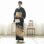 黒留袖 レンタル 50代 留袖 フルセット 着物 花柄 華やか フォーマル 第一礼装 結婚式 貸衣装 結婚式 母親 親族 フリーサイズ
