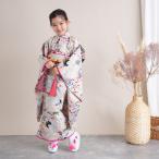 ショッピング七五三 レンタル 七五三 7歳 セット モダンアンテナ 古典柄 レトロ 鶴 アイボリー系 ピンク 黄色 緑 青 古典 七歳 七才