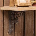  полки получить железный держатель L размер 2 шт. комплект орнамент полка витрины металлические принадлежности выдерживаемая нагрузка количество 2kg стена настенная полка античный способ чёрный стена поверхность место хранения полки полка DIY интерьер 