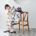 浴衣 レディース セット 浴衣/帯/下駄 フリーサイズ utatane 古典柄 レトロ 大正ロマン 大正浪漫ラベンダーの菊づくし ●
