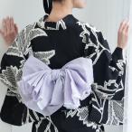 兵児帯 浴衣 utatane へこ帯 ラベンダー 本麻 近江縮兵児帯 レディース 大人 女性 日本製 国産 夏用 夏着物 天然素材 麻100% 帯単品 普段着 麻帯 浴衣用帯