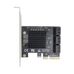 Xiwai SATA PCI-E адаптор 6 порт SATA 3.0 - PCI Express x4 повышение карта SATA3.0 PC