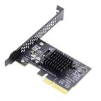 NFHK USB 3.2 Gen2 Type-E 20Gbps передняя панель гнездо PCI-E 4X Express карта адаптор 