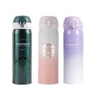 スターバ 水筒 ボトル 桜 500ml 保冷保温 魔法瓶  大容量 持ち運び マグボトル ステンレス コーヒー カップ 車載せでき オフィス かわいい　プレゼント