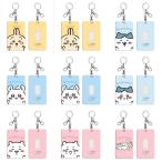 ちいかわ パスケース ICカードケース idカード ケース カードケース ハチワレ うさぎ モモンガ  銀行カード 名札ケース 定期入れ アニメ 萌えグッズ