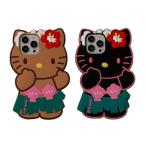 キティちゃん iphone17スマホケース キティ ハワイ風 日焼けキティ 立体 iphone16 ホリデイイン アイフォンカバー ケース  iphone15/14/13 可愛い 誕生日 ギフト