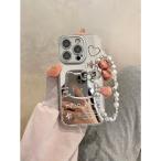 ショッピングスマホ ストラップ ストラップ付き キティ iPhone17スマホケースシルバー アイフスマホケース iPhone16 キティ携帯ケース  iPhone15 iPhone14/Pro/Promax iPhone13/Pro/Promax