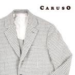 【46】 CARUSO カルーゾ ジャケット メンズ 秋冬 千鳥