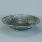 ショッピング古 信楽焼水盤 古窯変ソリ１3号