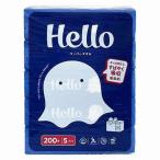 ショッピングティッシュペーパー Hello ハローペーパータオル200枚5P/ティッシュ ペーパータオル
