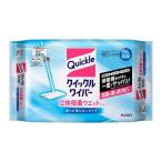 花王 クイックルワイパー立体ウェット32枚/ クイックルワイパー フローリング用クリーナー