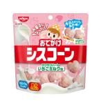 ●【在庫限り】日清シスコ おでかけシスコーン サクサクハート いちごミルク味 20g×12個セット/パフ　お菓子（賞味期限2026/8/31）