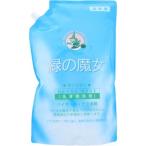 ショッピング緑の魔女 緑の魔女 ランドリー 詰め替えパウチキャップ付 2L/ 緑の魔女 洗剤 洗濯