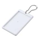 ポイント消化 500円 送料無料 ハメパチ パスケース キーホルダー チェキ・カードサイズ 1個入 CAB-K85P-WH　ダイキ（ゆうパケット発送）代引不可・同梱不可