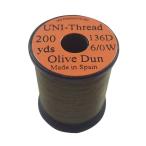 timko(TIEMCO) fly tying UNI Uni s red 6/0 200 yard olive Dan 