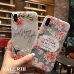 薔薇柄ケース iPhoneケース iPhoneX  iPhone8ケース iPhone7ケース  iPhone7 Plus ケース  アイフォン7 iPhoneケースplus ソフトケース