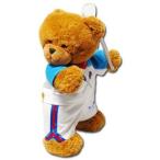 Lacrosse Bear 18" Jointed Sports Bear - Boy with White Stick ぬいぐるみ