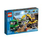 レゴ LEGO シティ ゴールドマイナー パワーショベルとトレーラー 4203