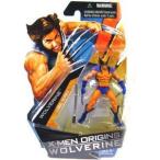 X-Men Origins Wolverine Comic Series 3 3/4 Inch Action Figure Wolverine with Blue and Yellow Suit