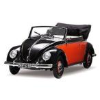 1949 VolksWagen Beetle Cabriolet 1/12 Black/Red