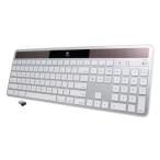 Logitech ワイヤレス ソーラー 英語 キーボード K750 for Mac - Silver　