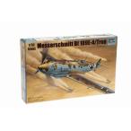 Trumpeter 1/32 Messerschmitt Bf109E4/Trop German Fighter Model Kit プラモデル 模型 モデルキット お