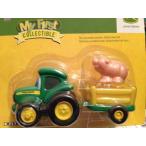 My First Collectible John Deere ジョンディア Tractor トラクター with Corn ダイキャスト ミニカー 模