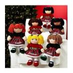 Personalized Christmas Rag Dolls ドール 人形 おもちゃ