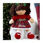Personalized Christmas Rag Doll-Hispanic ドール 人形 おもちゃ