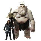 The Bridge Direct Hobbit Goblin King with Thorin 3.75" Battle Pack フィギュア 人形 おもちゃ